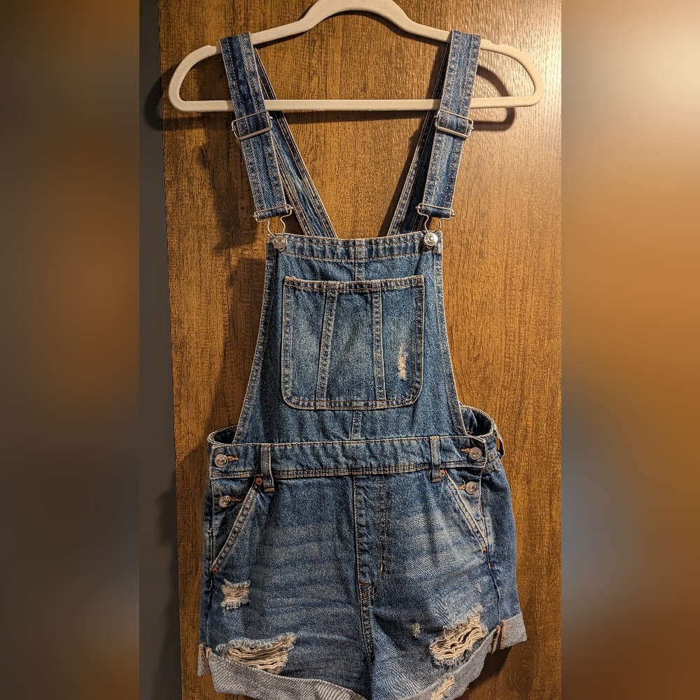H&M "Divided" Denim Short Overalls
